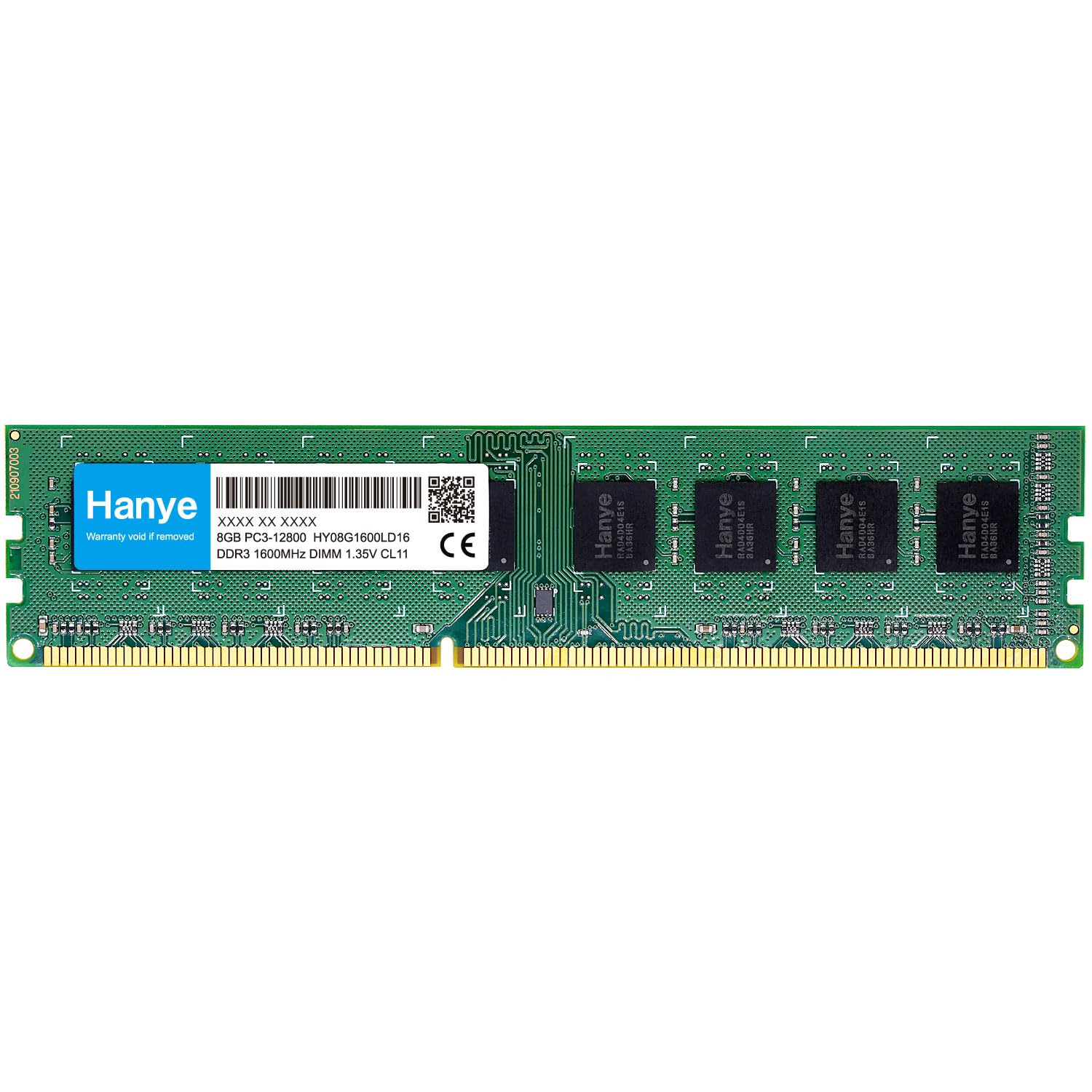 Amazon.co.jp: Hanye デスクトップPC用メモリ PC3-12800 (DDR3L-1600